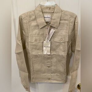 Tommy Bahama Two Palms Shimmer Linen Jacket - Seedpearl